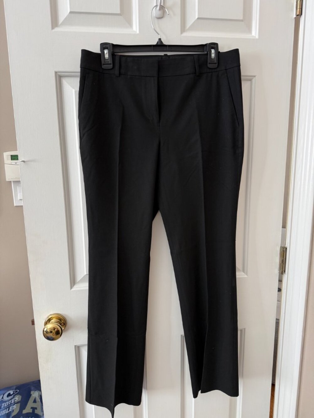 NWOT Ann Taylor Petite Ann Fit Pants_Black_Size 8P